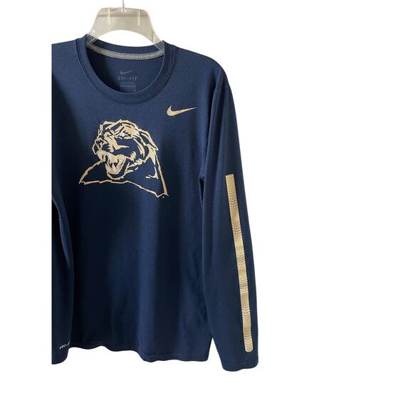 Pittsburgh Panthers Nike Dri-Fit Long Sleeve Top Mens Size S - Picture 2 of 6